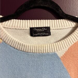 Dior Multicolor Knit Sweater